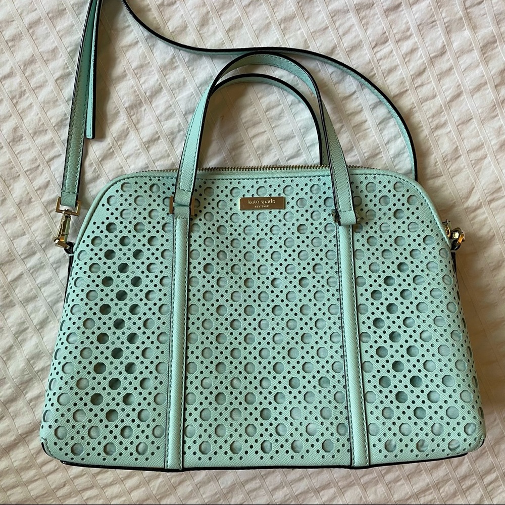 Kate Spade Newbury Lane Eyelet Convertible Handbag